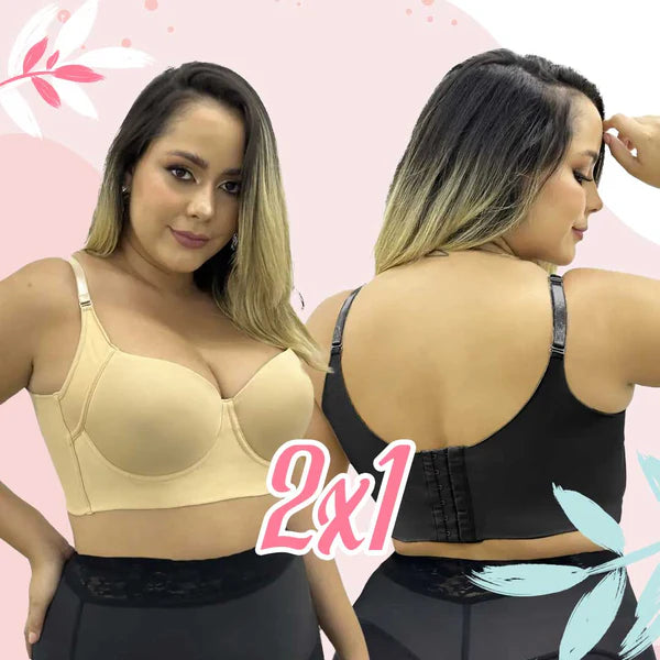 💗BRASIER DE ESPALDA ANCHA💗 PAGA 1 Y LLEVA 2 CON EL 50% DESCUENTO