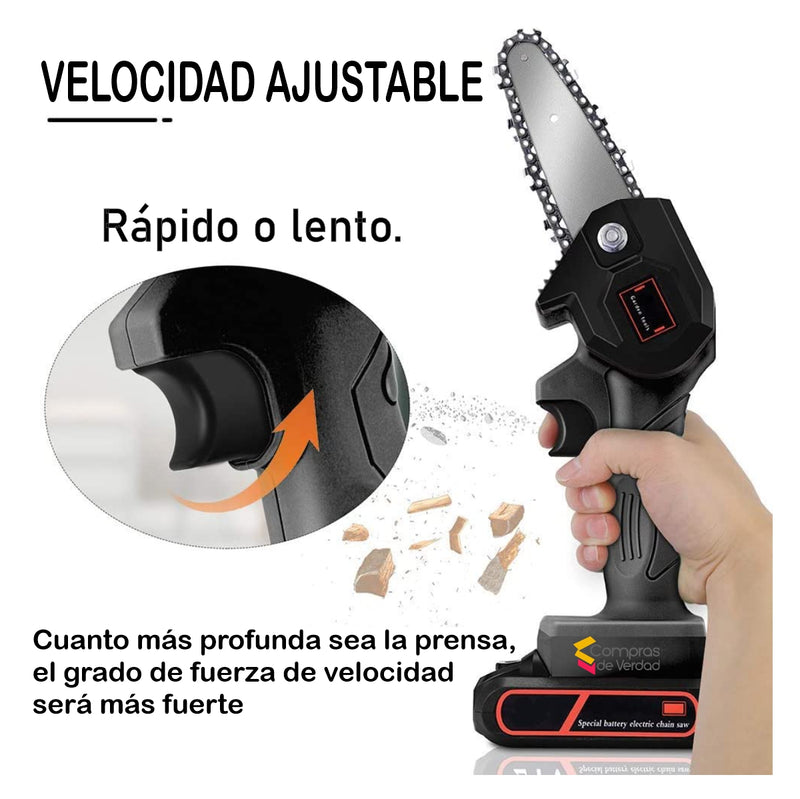 Motosierra Inalámbrica Portátil 🌿 | 50% OFF + Envío Gratis + Pago al Recibir🛒