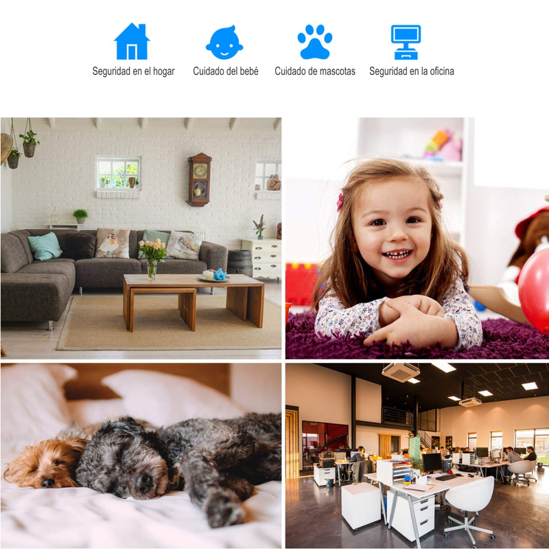 📷VistaSafe Pro™ Cámara de vigilancia Wifi 1080P | APP Del Brinde + Envío gratis a toda Colombia 🚚