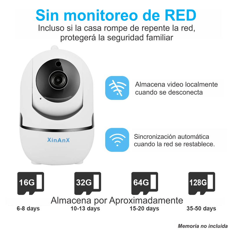 📷VistaSafe Pro™ Cámara de vigilancia Wifi 1080P | APP Del Brinde + Envío gratis a toda Colombia 🚚