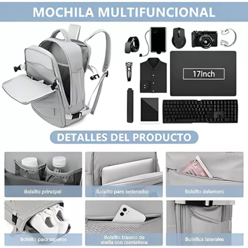 Nuevo Morral Viajero Viral 2024 | OFERTA 50% SOLO POR HOY + ENVÍO GRATIS Y PAGO CONTRA ENTREGA