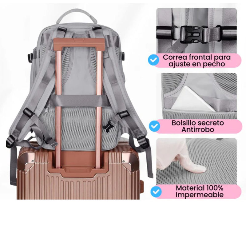 Nuevo Morral Viajero Viral 2024 | OFERTA 50% SOLO POR HOY + ENVÍO GRATIS Y PAGO CONTRA ENTREGA