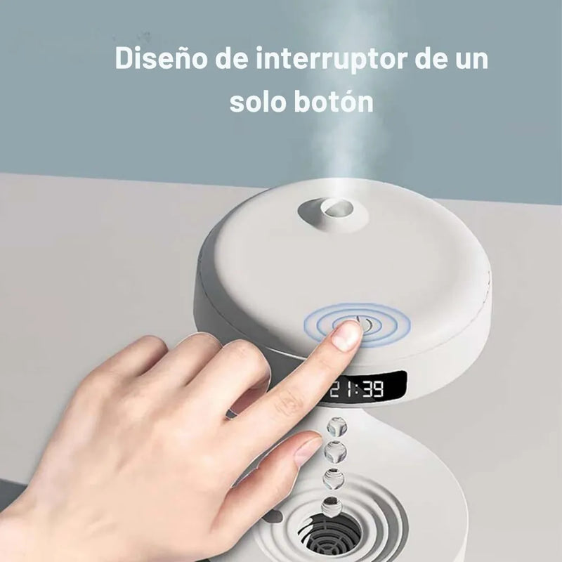 HUMIDIFICADOR ANTIGRAVEDAD CON RELOJ | OFERTA 30% SOLO POR HOY + ENVÍO GRATIS Y PAGO CONTRA ENTREGA