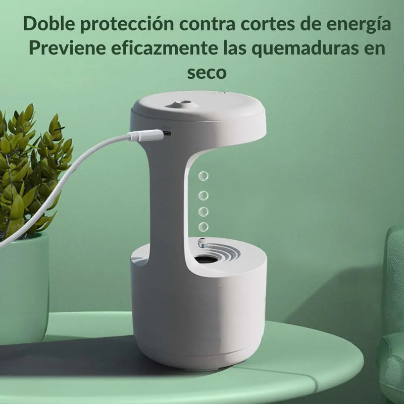 HUMIDIFICADOR ANTIGRAVEDAD CON RELOJ | OFERTA 30% SOLO POR HOY + ENVÍO GRATIS Y PAGO CONTRA ENTREGA