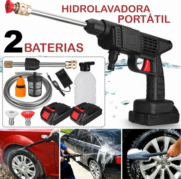 Hidrolavadora Portatil ProClean™ + 💎Regalo 2 Baterias 48W | Oferta 40% SOLO POR HOY + Envío Gratis y Pago Contra Entrega