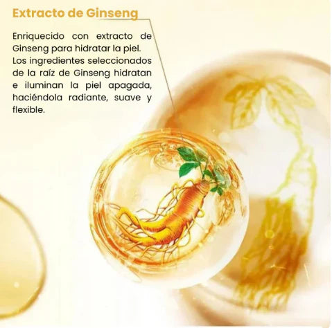 ✨¡Transforma Tu Piel con el Sérum Anti-Envejecimiento de Ginseng + Oro 24K! ✨PAGA 1, LLEVA 2✨