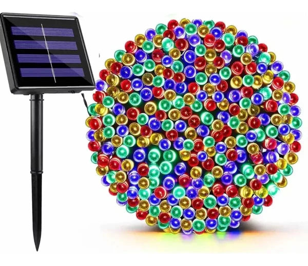 LUCES DE NAVIDAD LED SOLAR 10m 🎅🏻 | OFERTA 50% TEMPO LIMITADO + ENVÍO GRATIS Y PAGO CONTRA ENTREGA