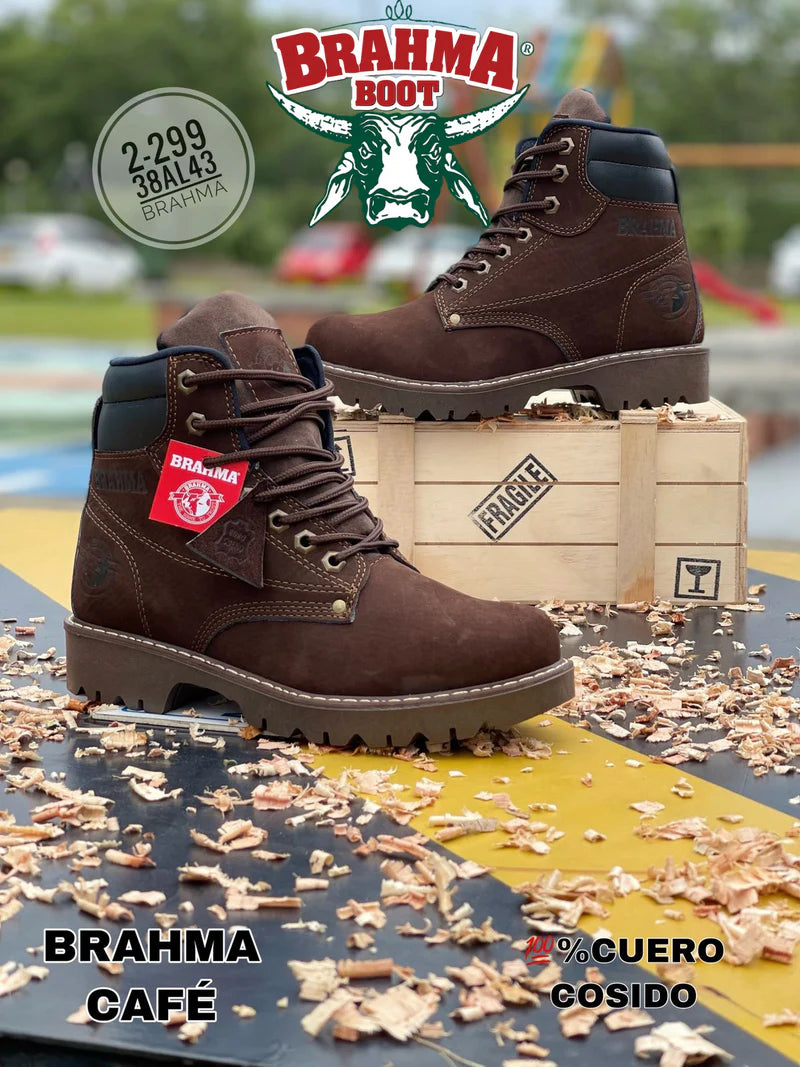 Botas Brahma™ 100% CUERO | OFERTA 50% QUEMA DE STOCK + ENVÍO GRATIS Y PAGO CONTRA ENTREGA